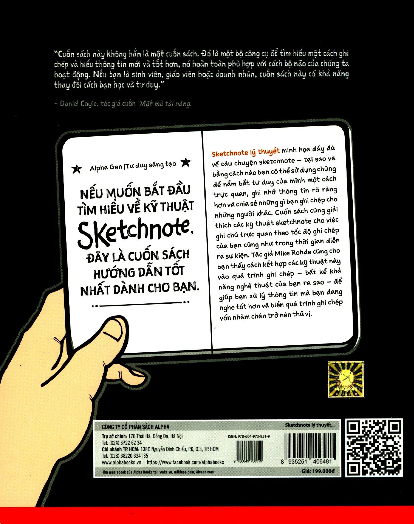 Sách - Sketchnote lý thuyết