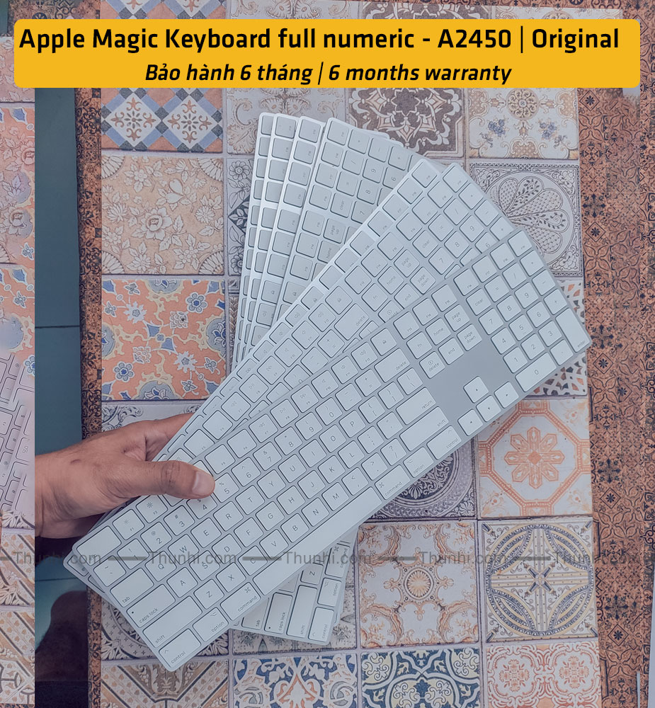 Bàn phím macbook, bàn phím iMac, Magic Keyboard with Numeric - A1843 (MQ052LL/A)