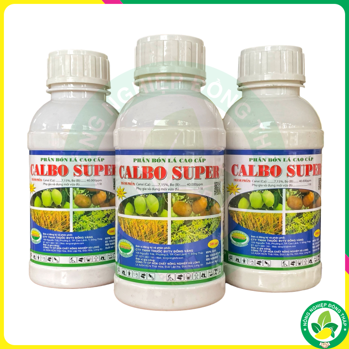 Phân Bón Lá Cao Cấp CALBO SUPER (Chai 500ml)