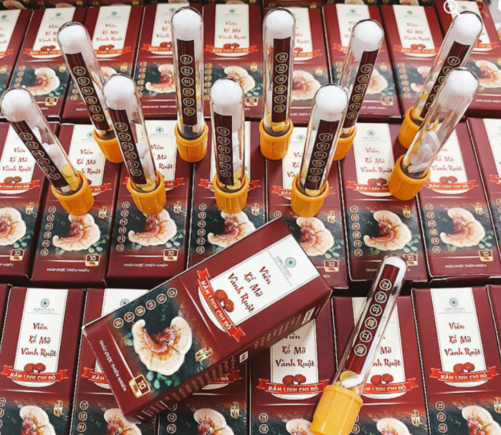 [Chính Hãng] Xổ mỡ Nấm Linh Chi Đỏ