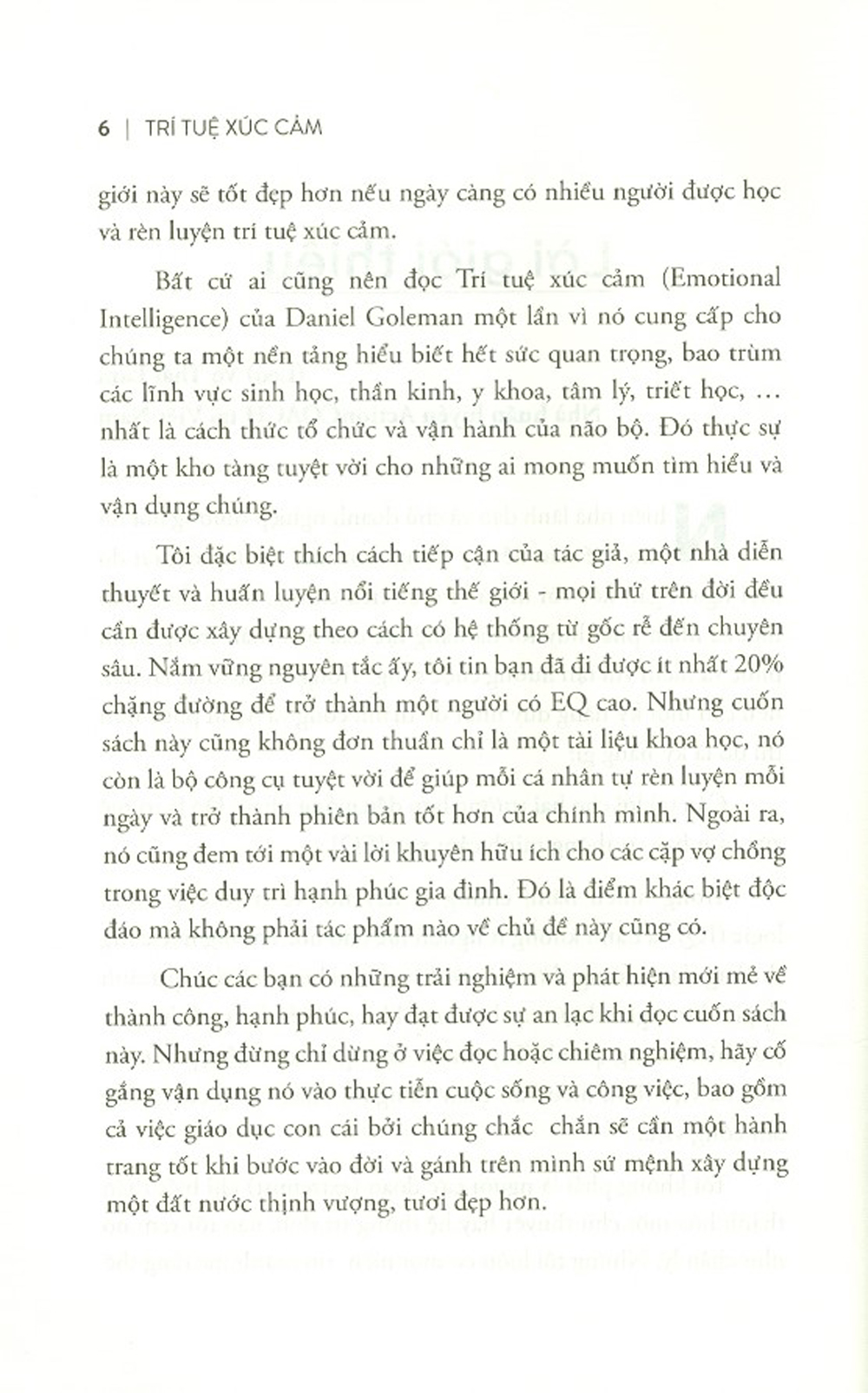 Sách - Trí Tuệ Xúc Cảm (Tái Bản)