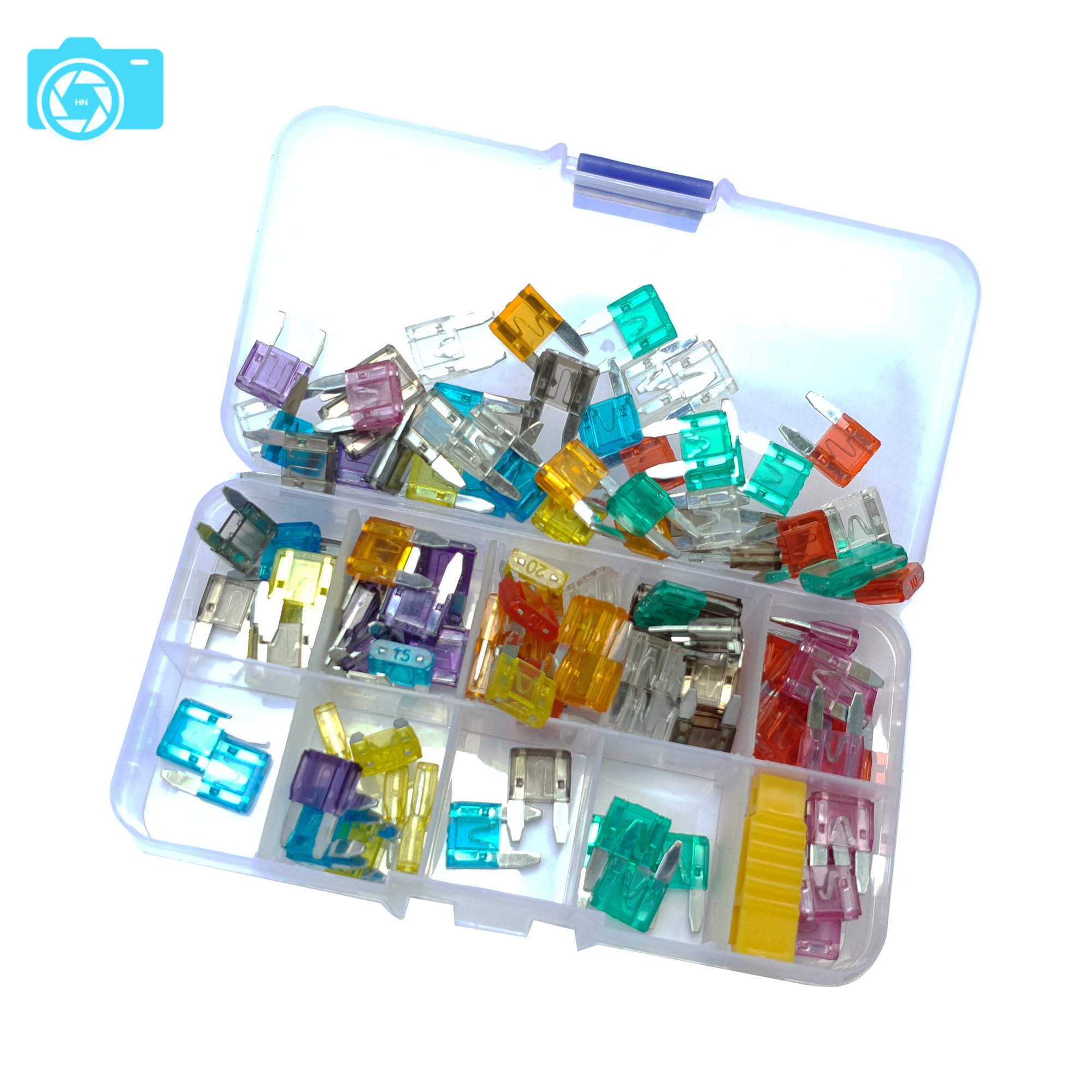 cầu chì ô tô, 120 chiếc, công suất 2A-40A