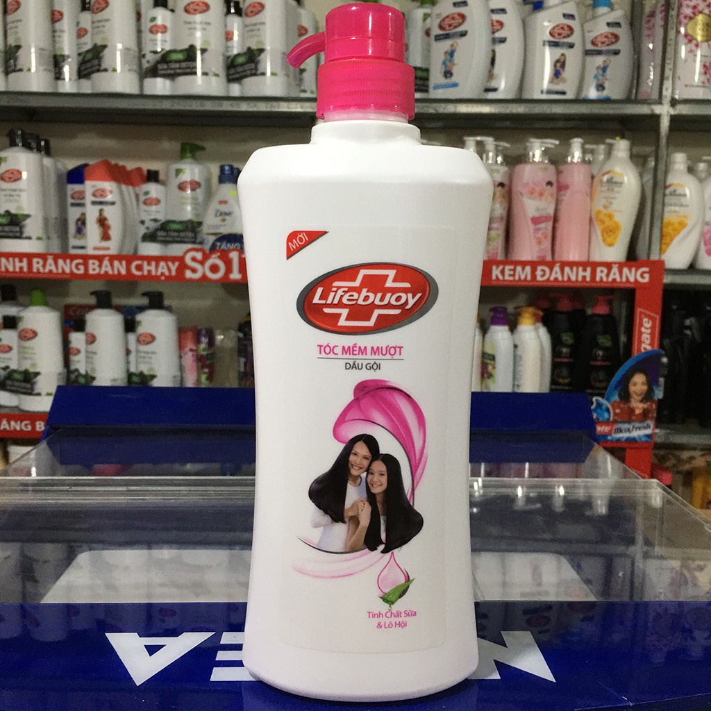 [HCM]Dầu gội Lifebuoy tóc mềm mượt 621ml