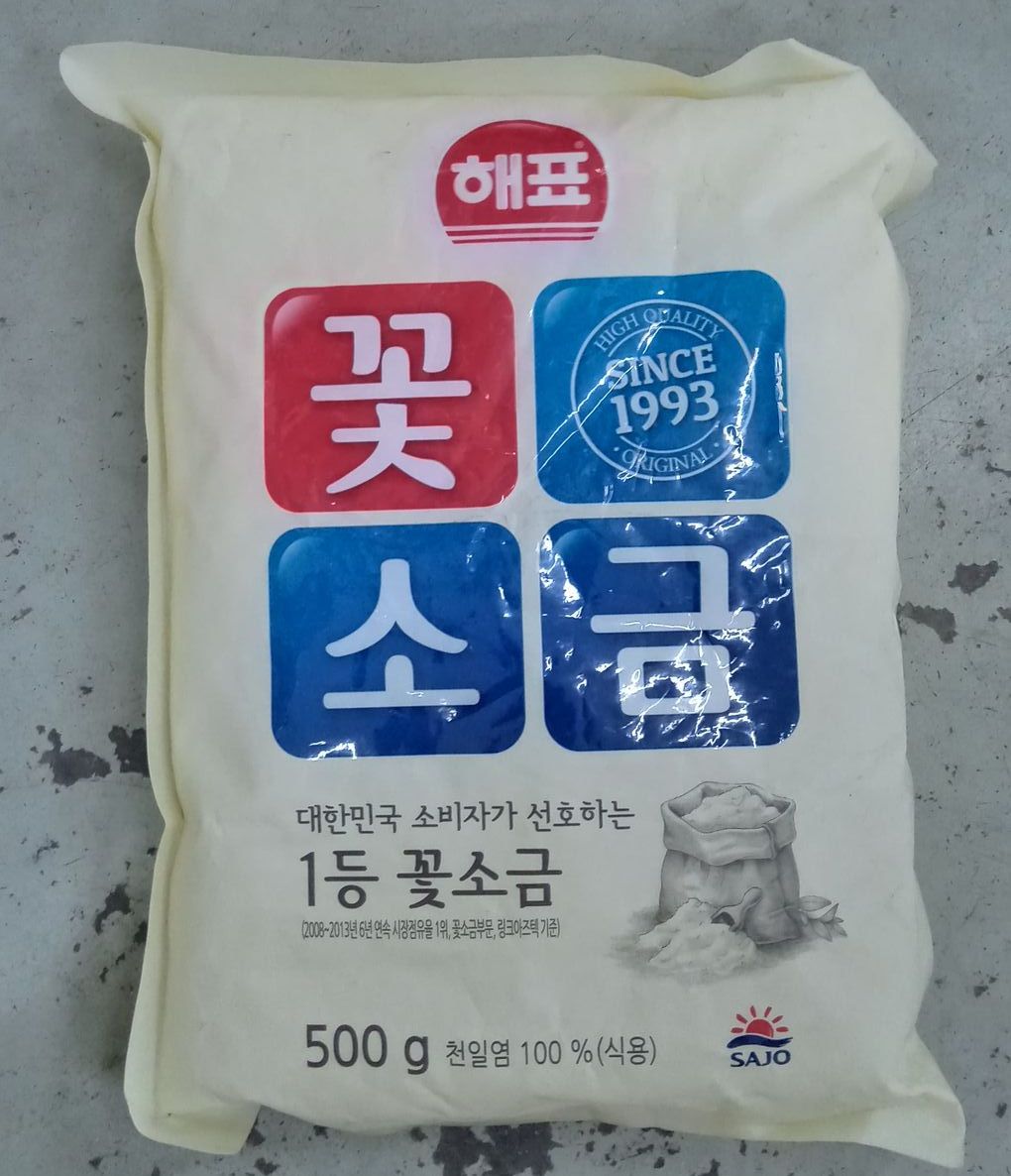 Muối Hoa, Muối Tinh Hàn Quốc 500G - 꽃소금