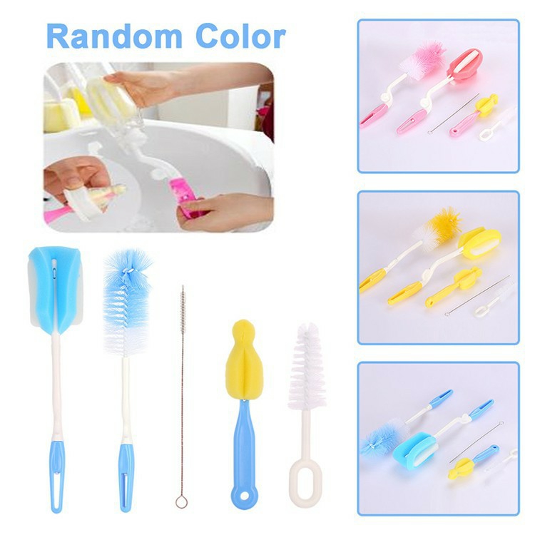 Cọ bình sữa và núm ti 5 chi tiết