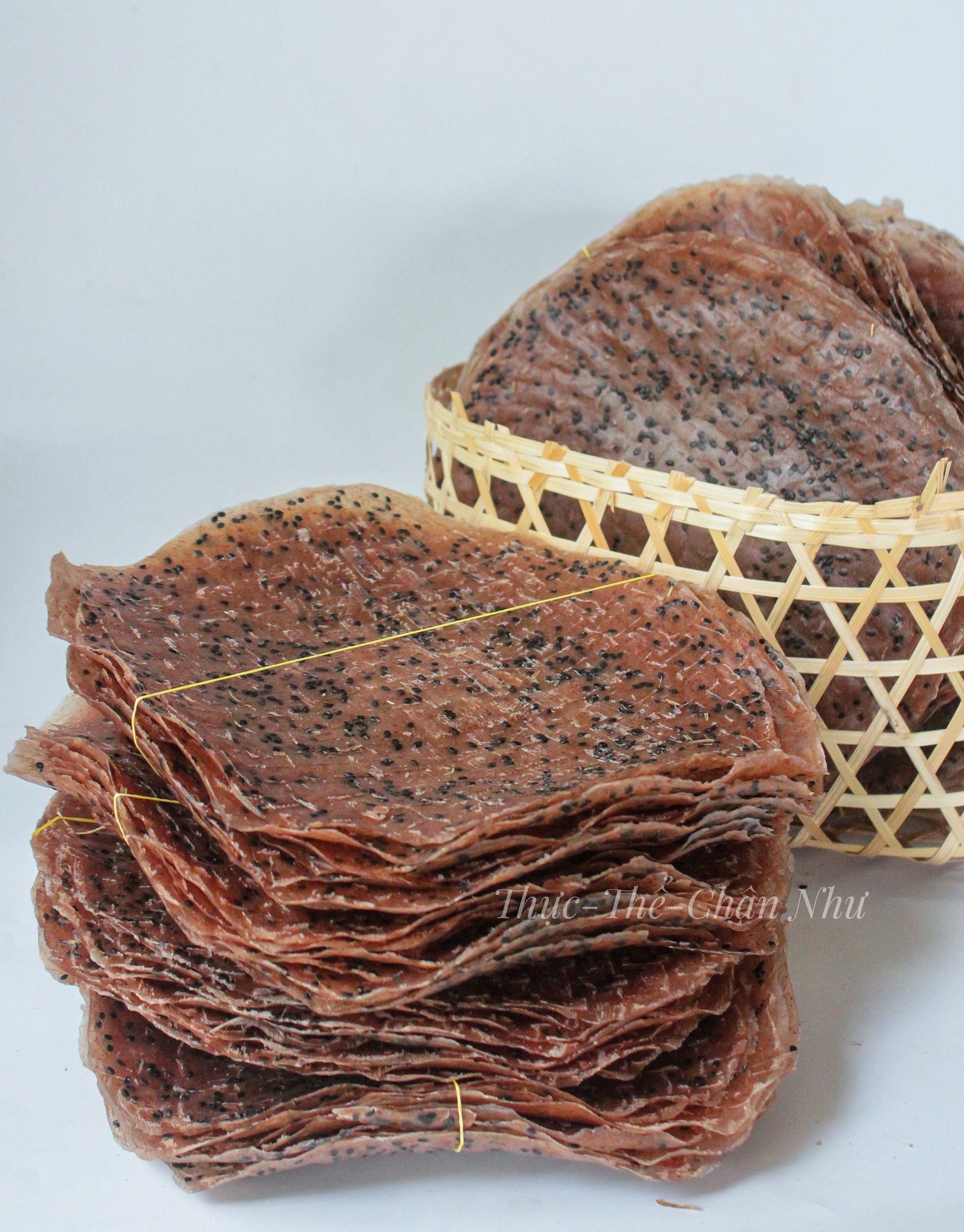 Bánh Tráng Gạo Lứt Mè Đen