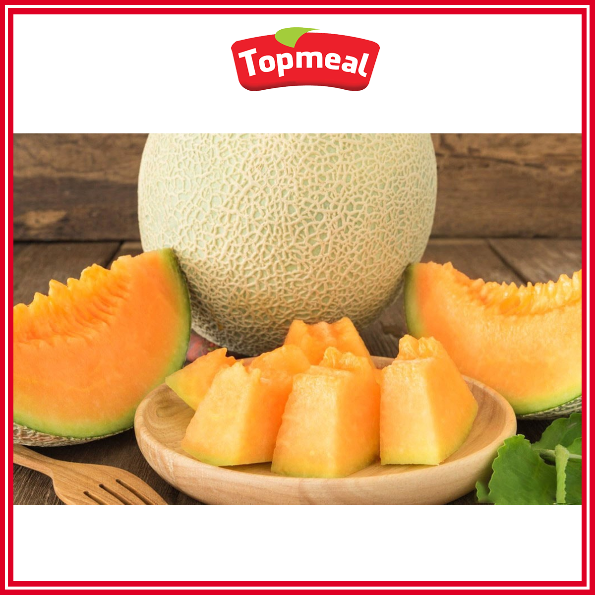 HCM - Dưa lưới (1.3 - 1.6kg) - [Giao nhanh TPHCM]