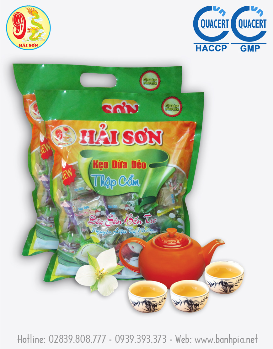 Kẹo Dừa dẻo thập cẩm Hải Sơn