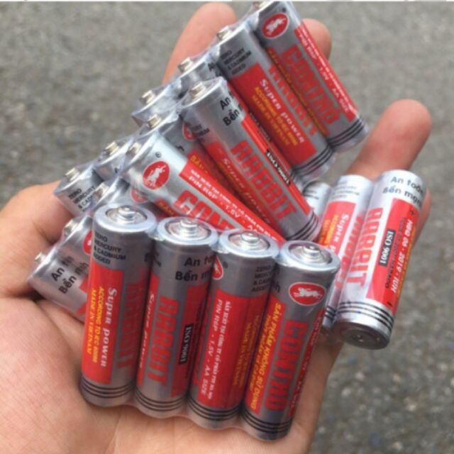 Hộp 40 Viên Pin Con Thỏ 2A