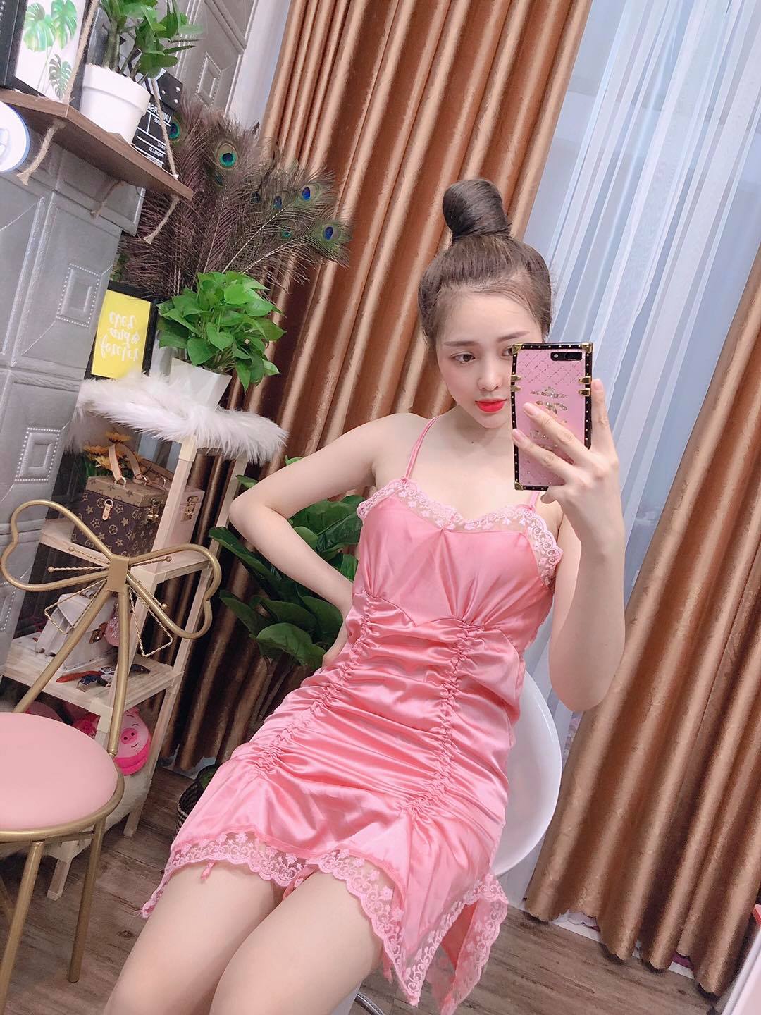 Đầm ngủ phi bóng sexy