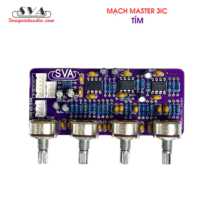 MẠCH MASTER 3IC - 1 MẠCH - KÈM DÂY
