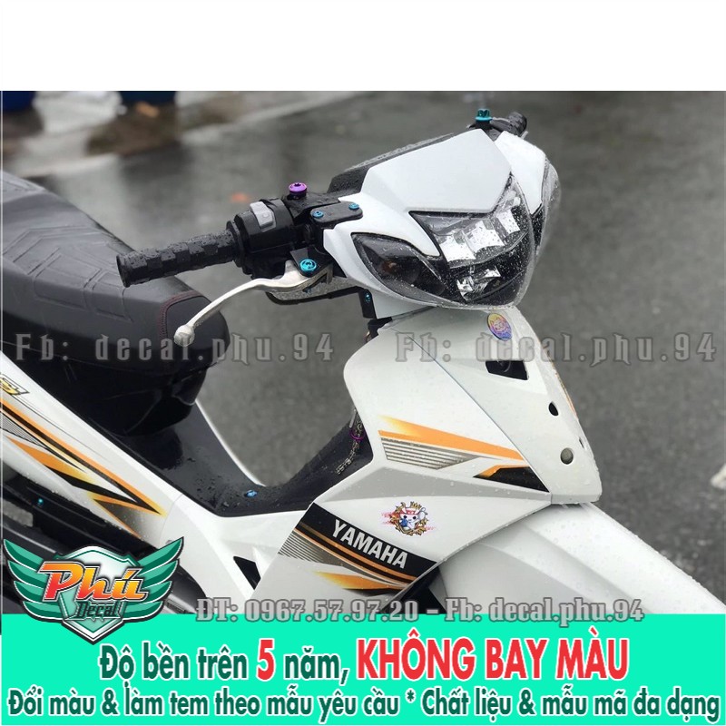 Tem rời Sirius trắng Vàng đen mới 2020