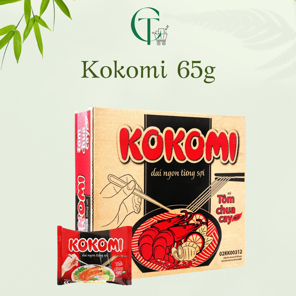 Combo 10 gói mì tôm Hảo Hảo, Kokomi thơm ngon