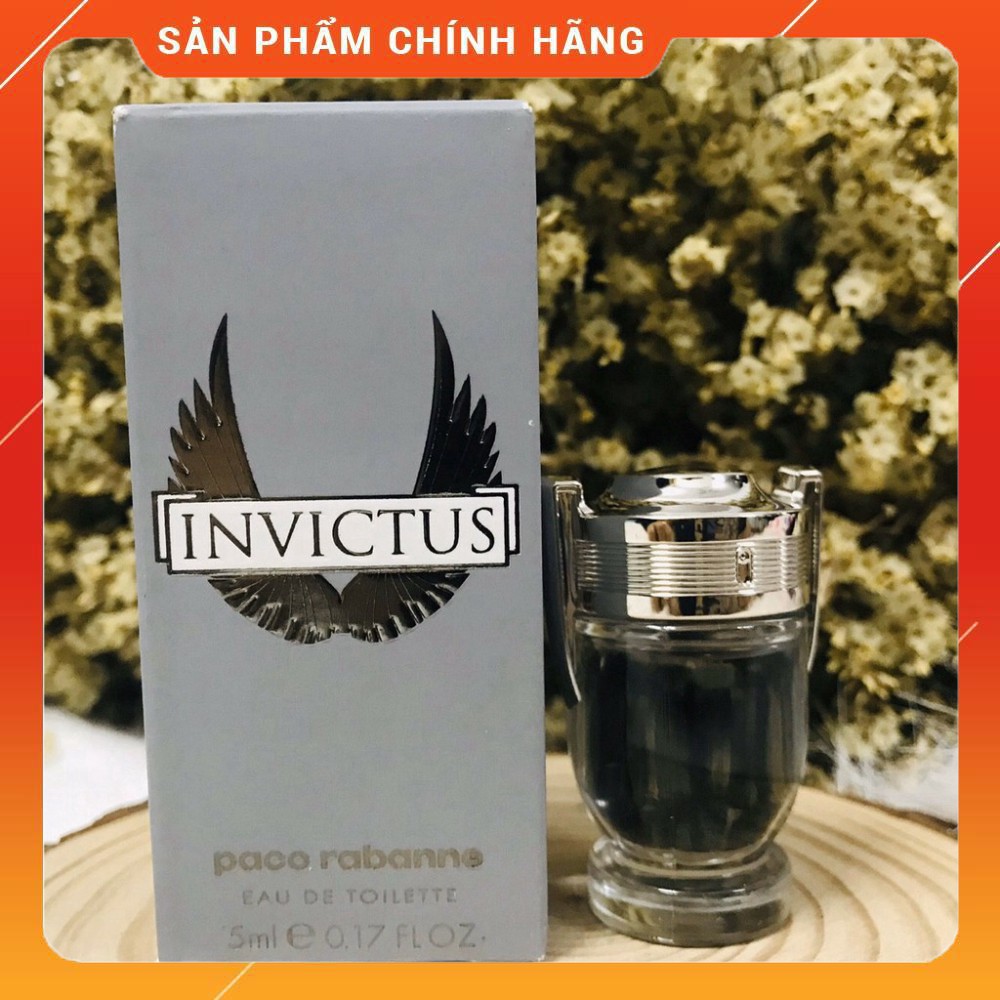 Nước hoa mini nam paco rabanne invictus edt 5ml