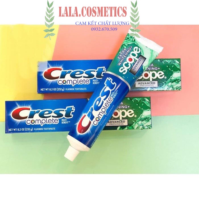Crest Complete Extra Whitening Scope Toothpaste 152g - Usa