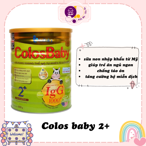 Sữa Colosbaby Gold 0+, 1+, 2+ 800g ( Date mới nhất )