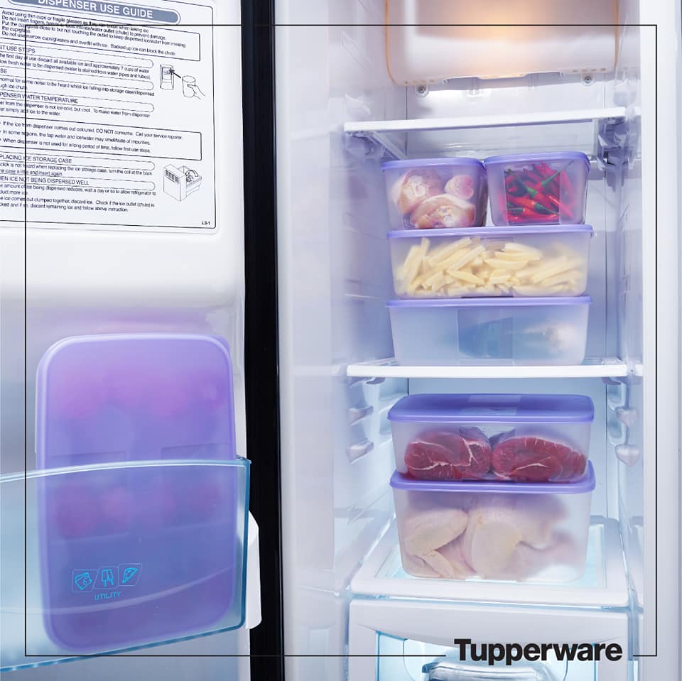 [HCM]Bộ hộp trữ đông 7 màu mới