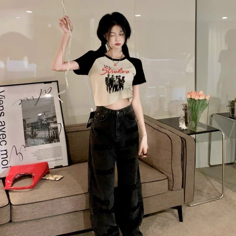 ÁO THUN NỮ IN HÌNH NHÓM NHẠC nn5d