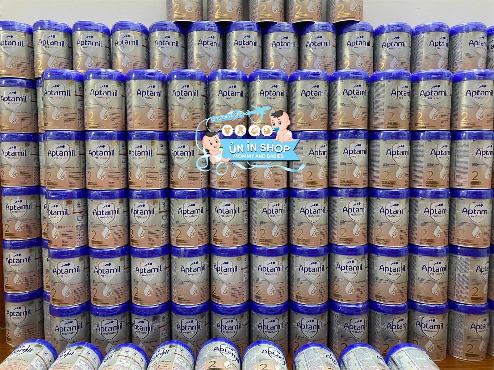 Sữa Aptamil Đức Profutura 800g (đi air, có bill, date xa) - Số 2 (Từ 6 tháng)