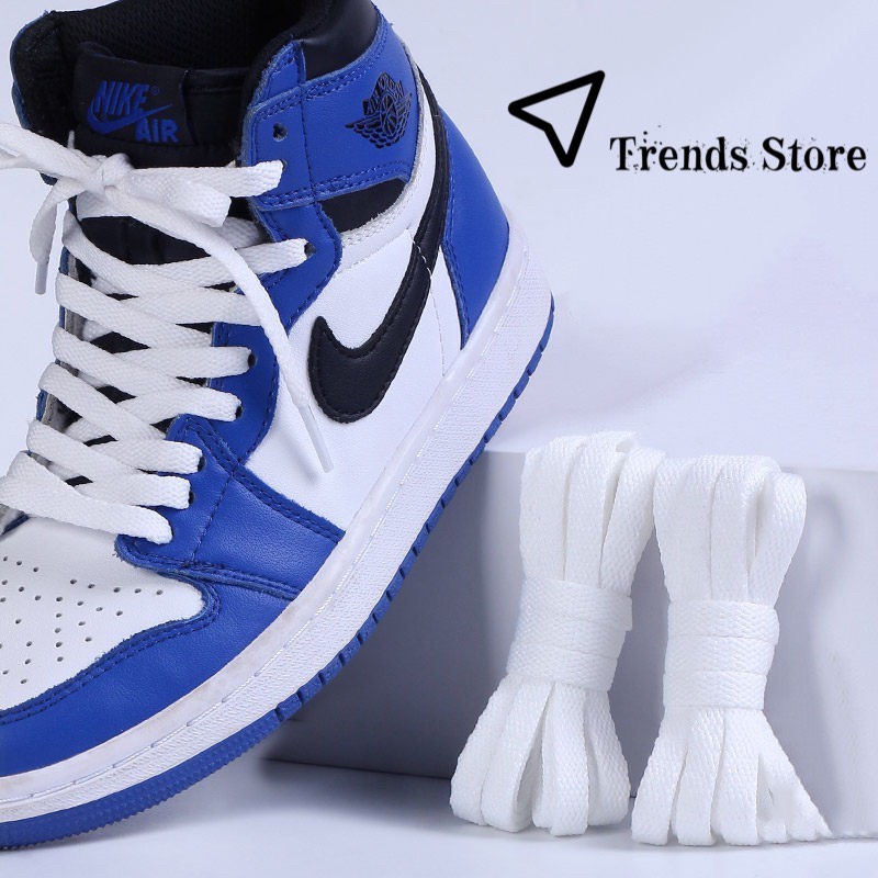 Dây giày dẹt Nike Jordan 1 (AJ1), AF1, Vans.. cao cấp.
