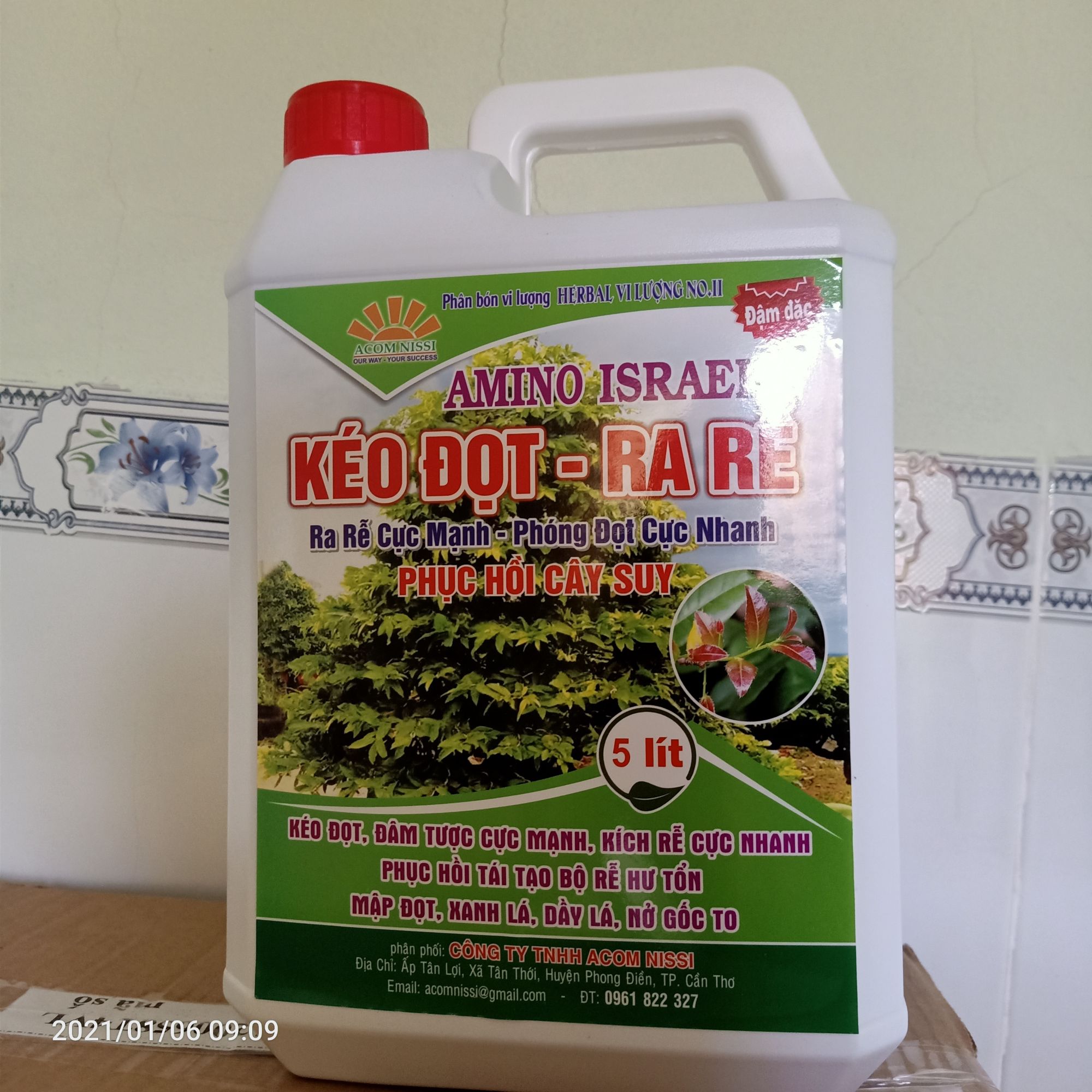 KÍCH ĐỌT RA RỄ bình 5 lít