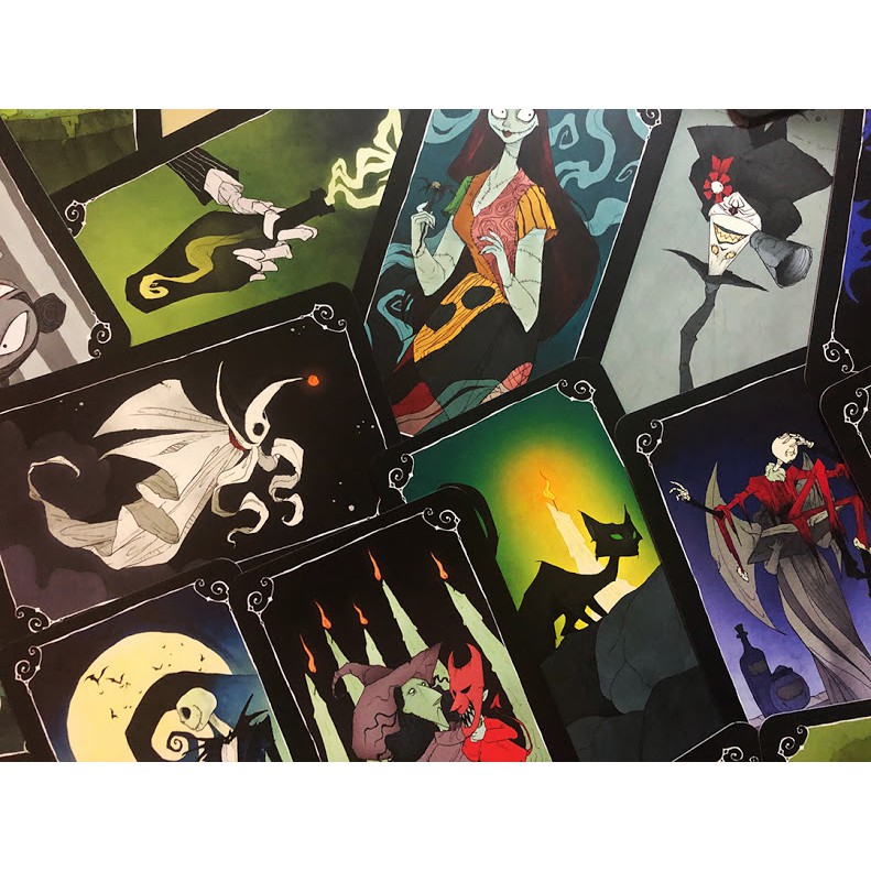 [Size Gốc] Bộ bài The Nightmare before Christmas Tarot