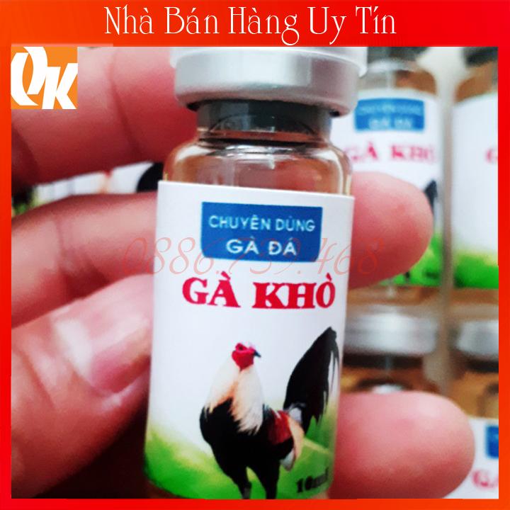 Gà Khò 10ml Khè-Sổ Mũi-Sưng Phù Đầu Cho Gà Đá