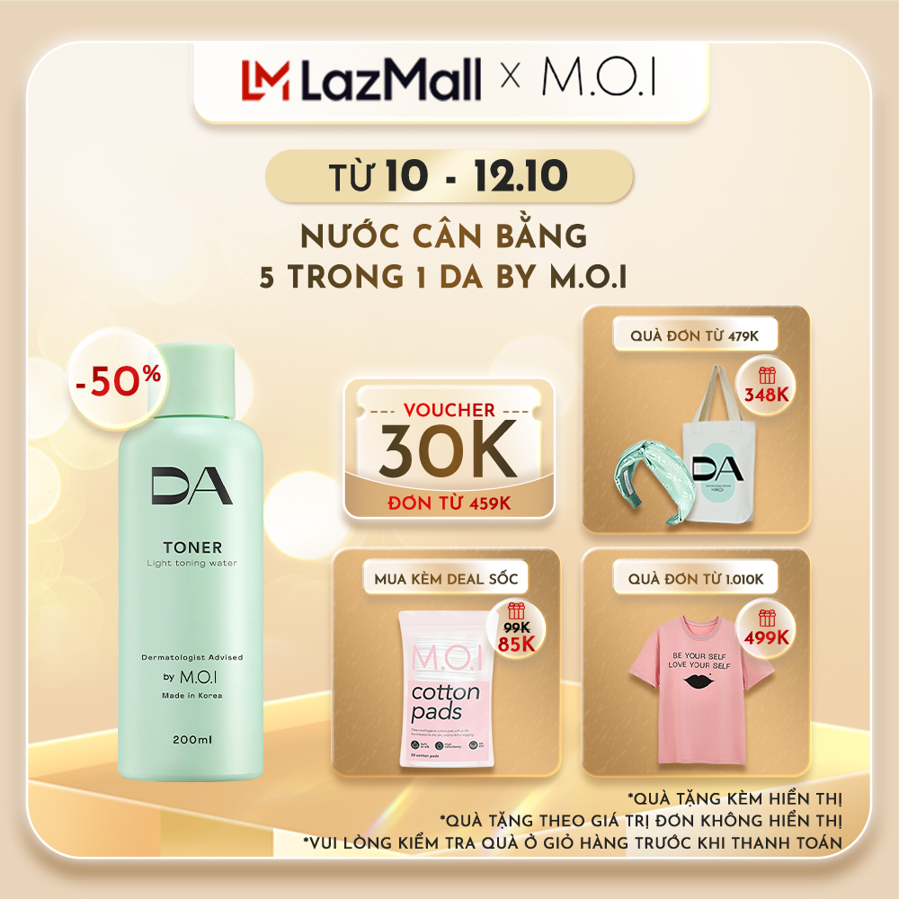 Toner - Nước cân bằng 5 trong 1  DA by MOI 200ml