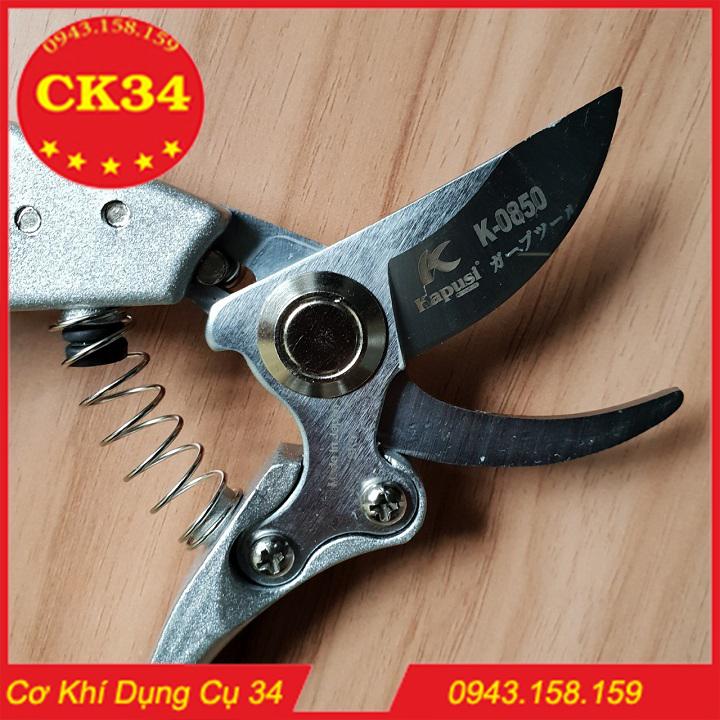 KÉO CẮT CÀNH KAPUSI TRẮNG K-8613 NHẬT