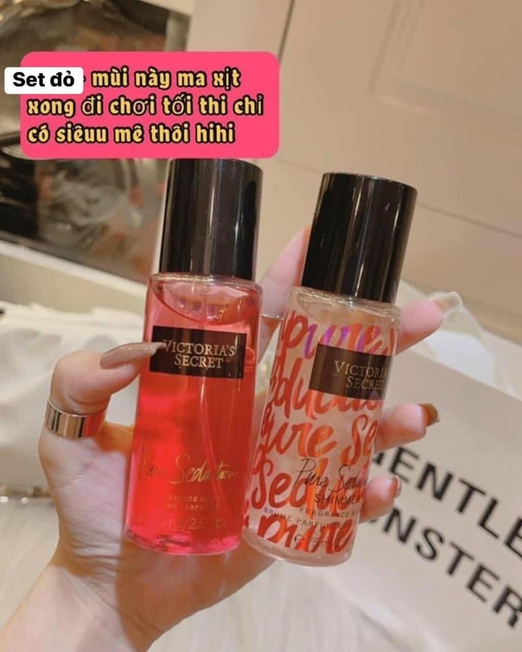 Combo Xịt thơm body Victoria's Secret