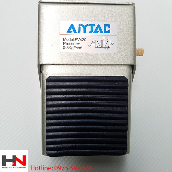 Van bàn đạp chân khí nén FV420