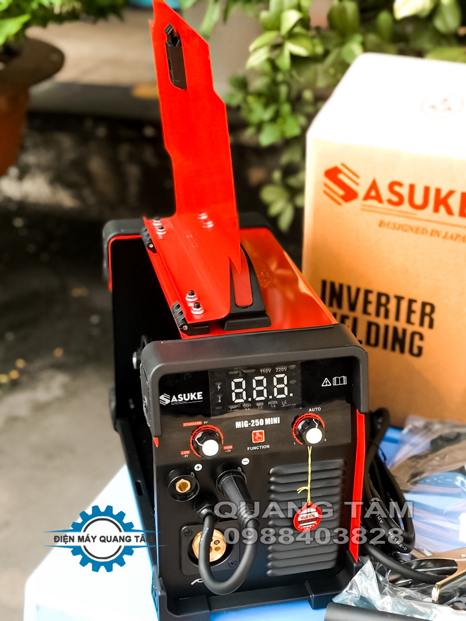 Máy Hàn MIG + Que 3 Chức Năng mini Sasuke MIG-250 MINI [Chính Hãng]