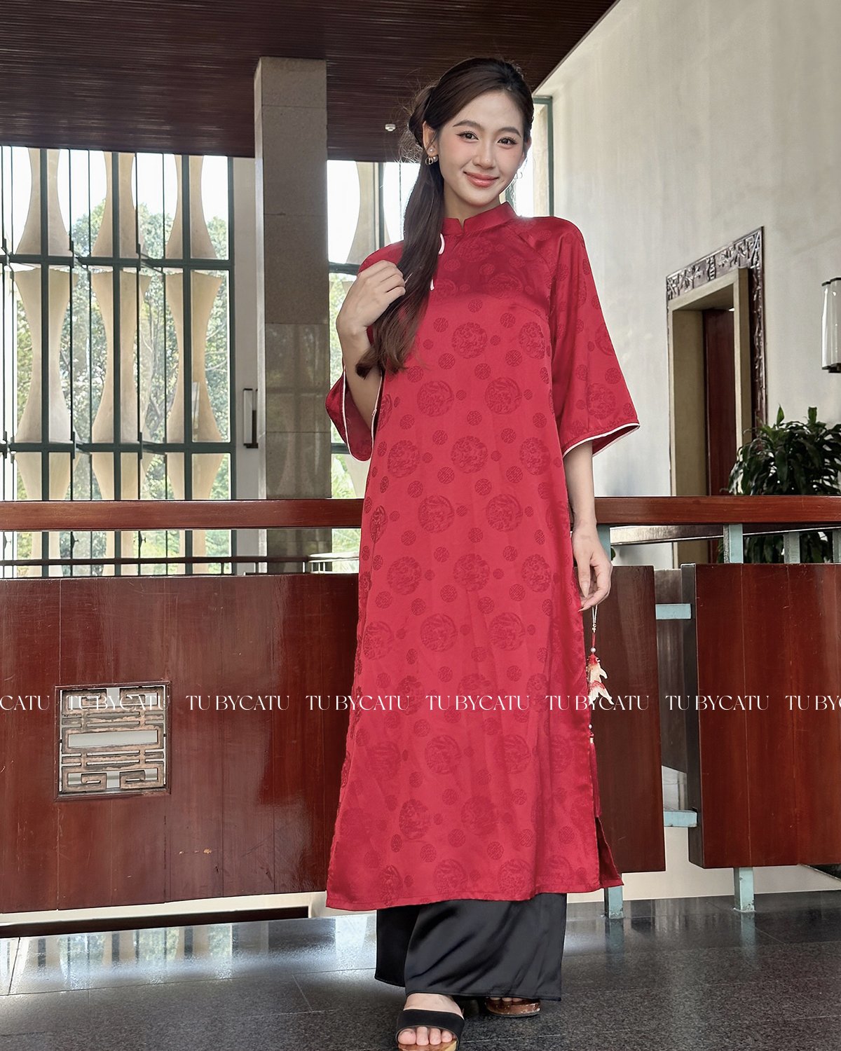 TUBYCATU | Áo dài Ái Khuê (Không kèm quần)