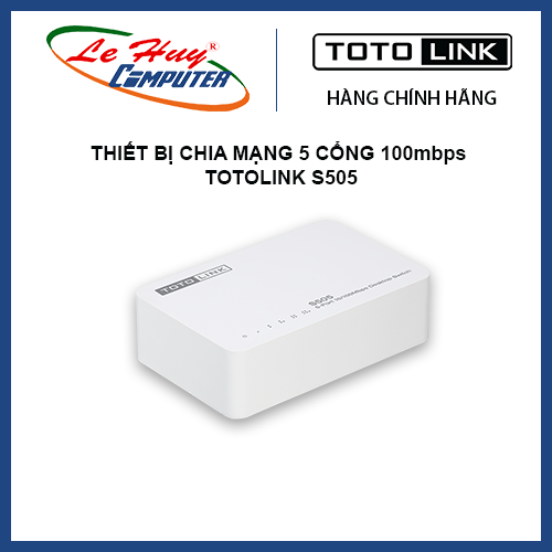 Thiết bị mạng totolink s505 5 cổng 10/100mbps
