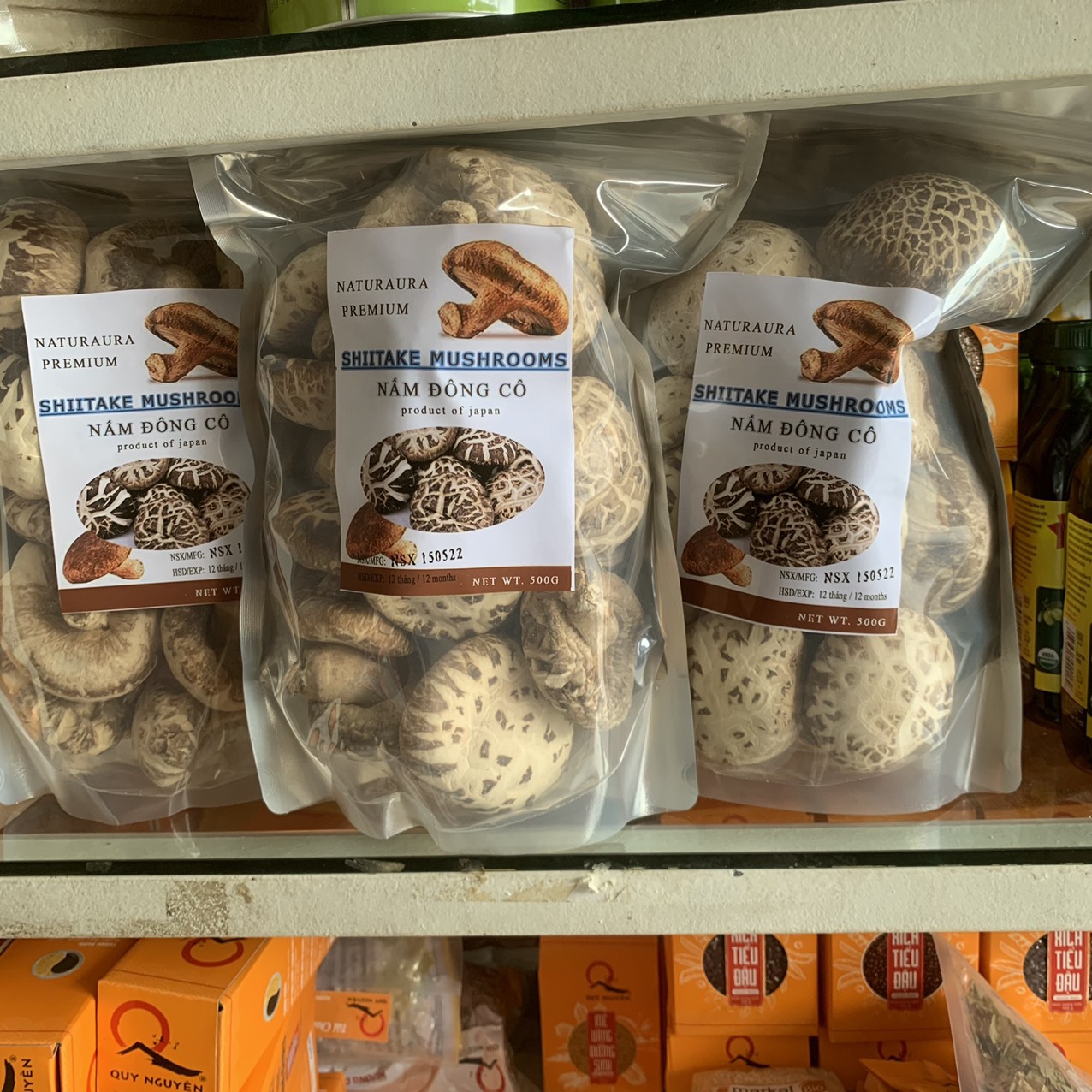 Nấm Đông Cô Nhật 500g