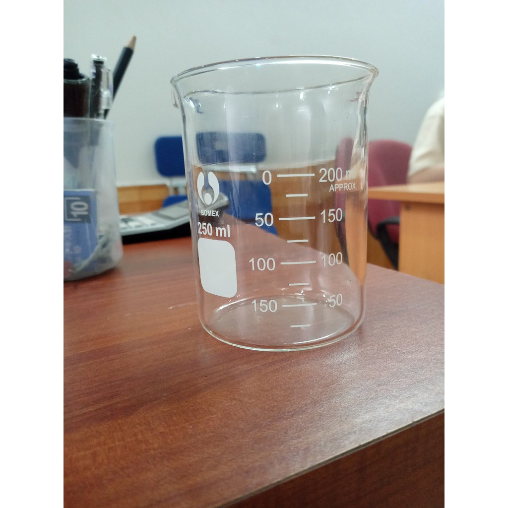 [HCM] Cốc thủy tinh có vạch chia, beaker, cốc thủy tinh có mỏ, cốc đốt