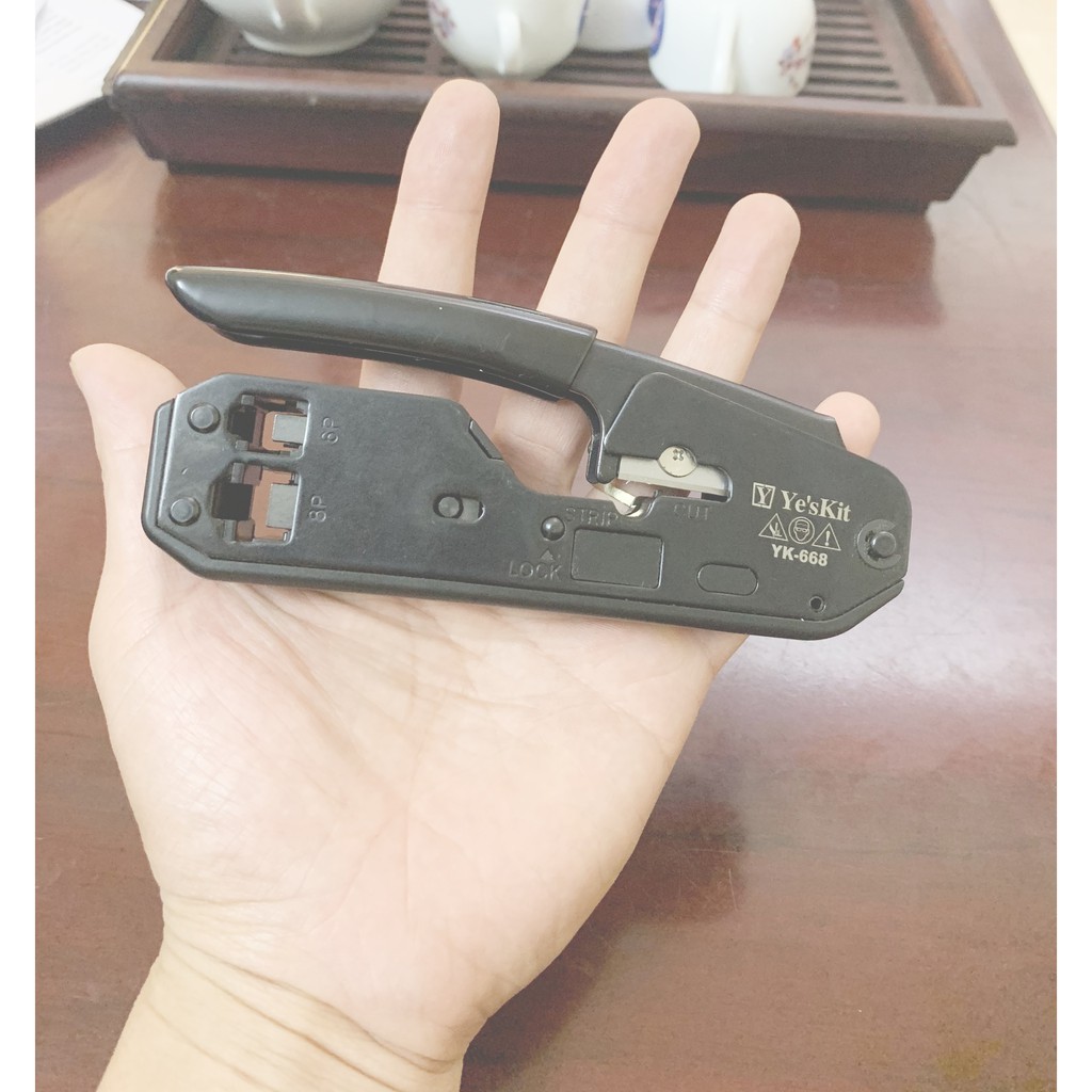 Kìm bấm mạng rj45/rj11 ye'skit yk668