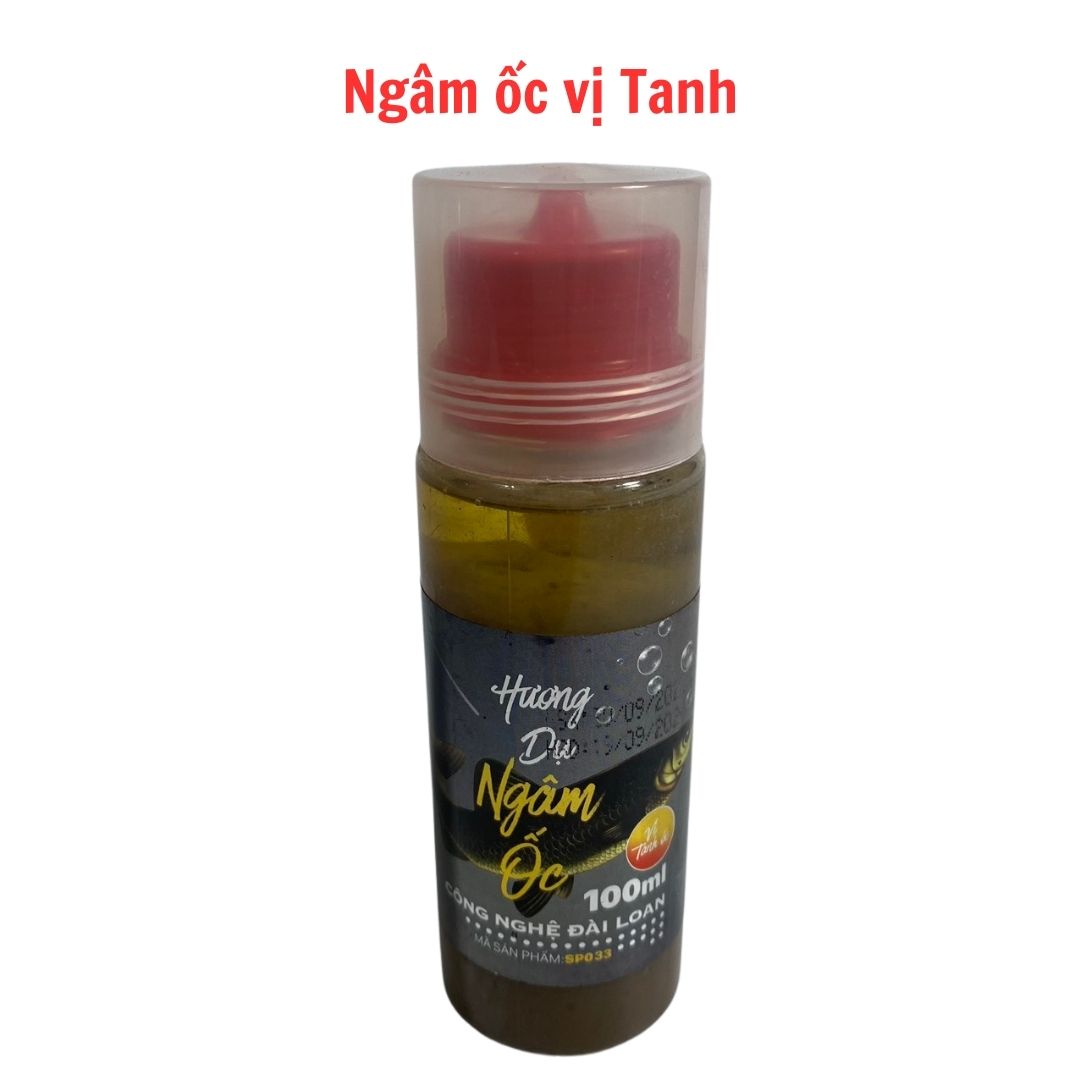 Hương liệu ngâm ốc Sapham câu trắm đen : vị Thơm, vị Tanh