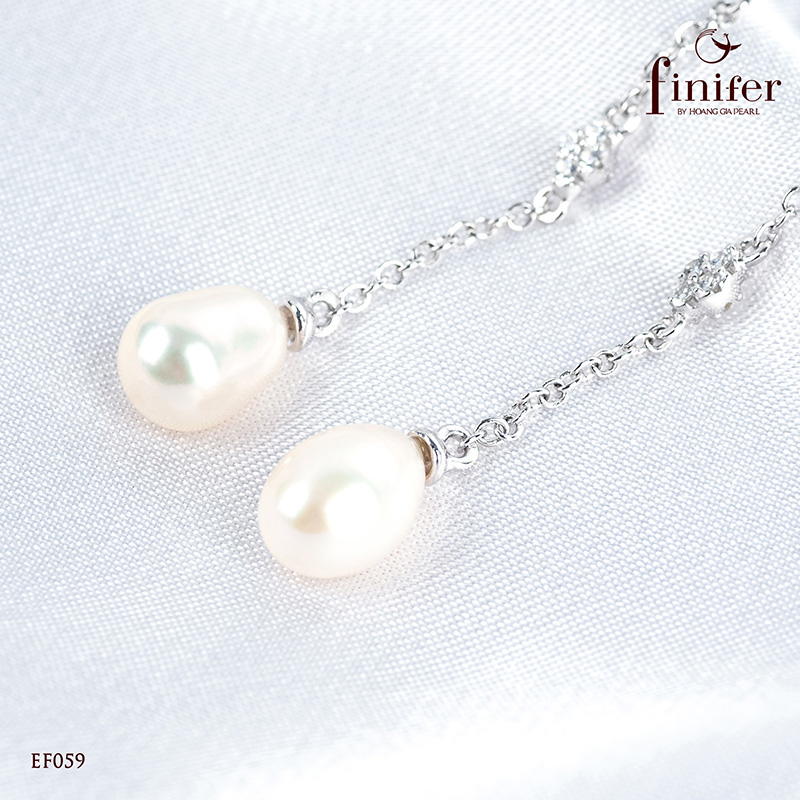Bông tai ngọc trai Finifer EF059