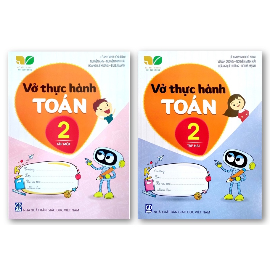 Sách - combo vở thực hành toán 2 - kết nối tri thức với cuộc sống