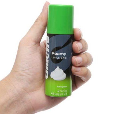 BỌT CẠO RÂU GILLETTE HƯƠNG CHANH 50G ( date mới liên tục)