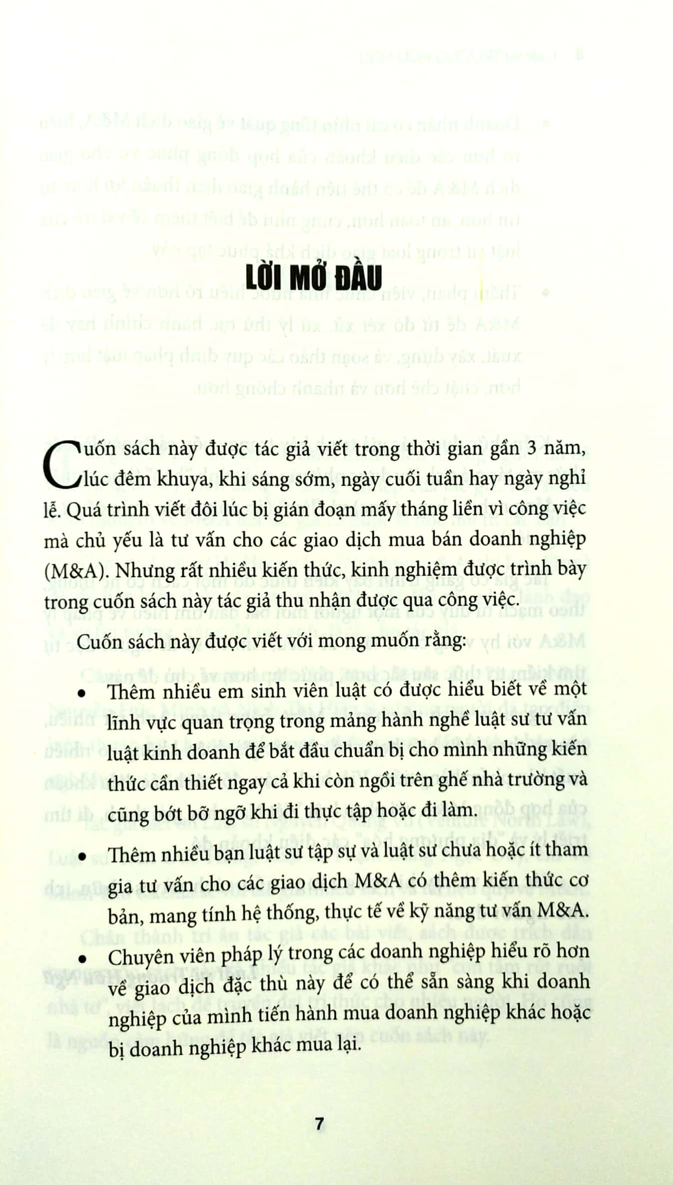Pháp Lý M & A Căn Bản
