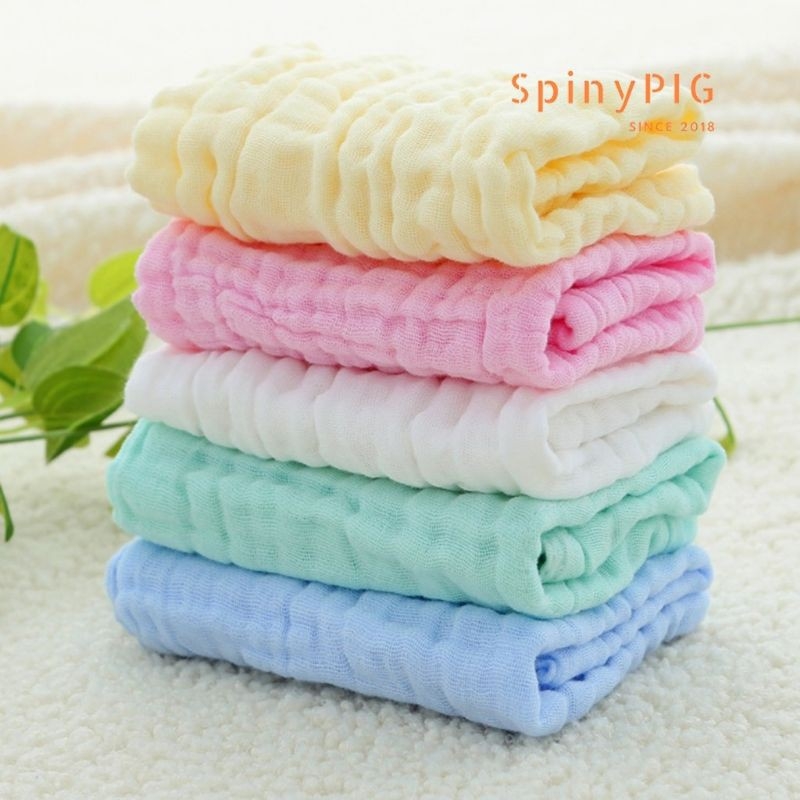 Khăn xô sữa, khăn mặt sợi tre 6 lớp cho bé 30x30cm siêu mềm, siêu thấm