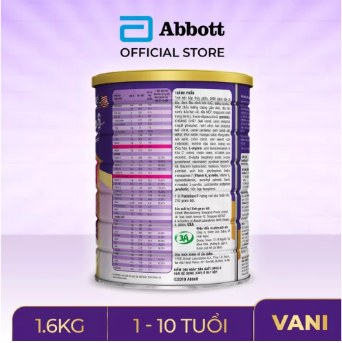 Lon sữa Pediasure 850g tặng balo (mẫu mới)