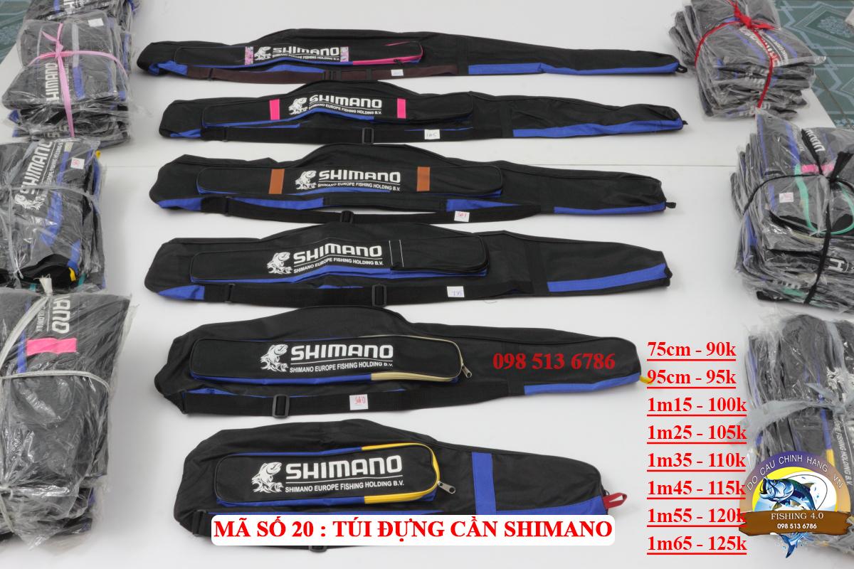 Túi Đựng Cần Câu Shimano Từ 75cm đến 1m55 Cao Cấp