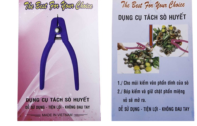 Dụng Cụ Tách Sò Huyết Tiện Ích