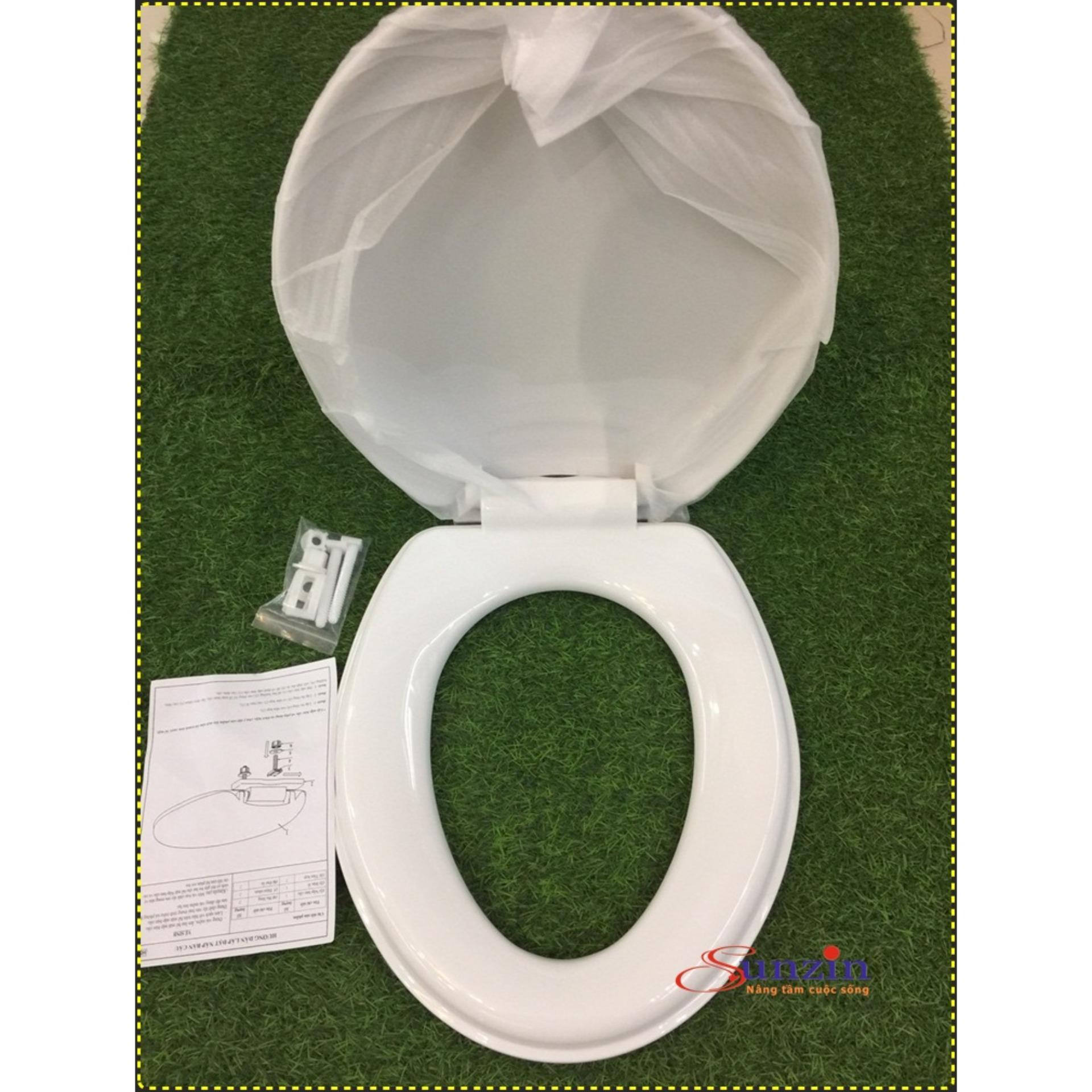 Nắp bồn cầu rơi êm Sunzin