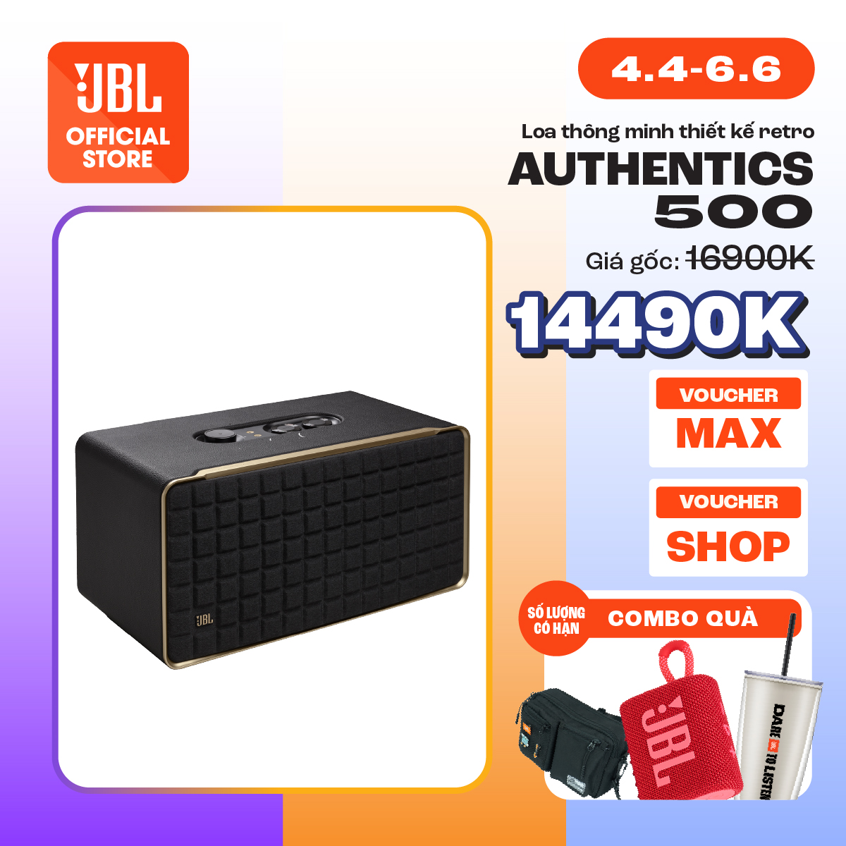 Loa JBL Authentics 500 - Hàng Chính Hãng