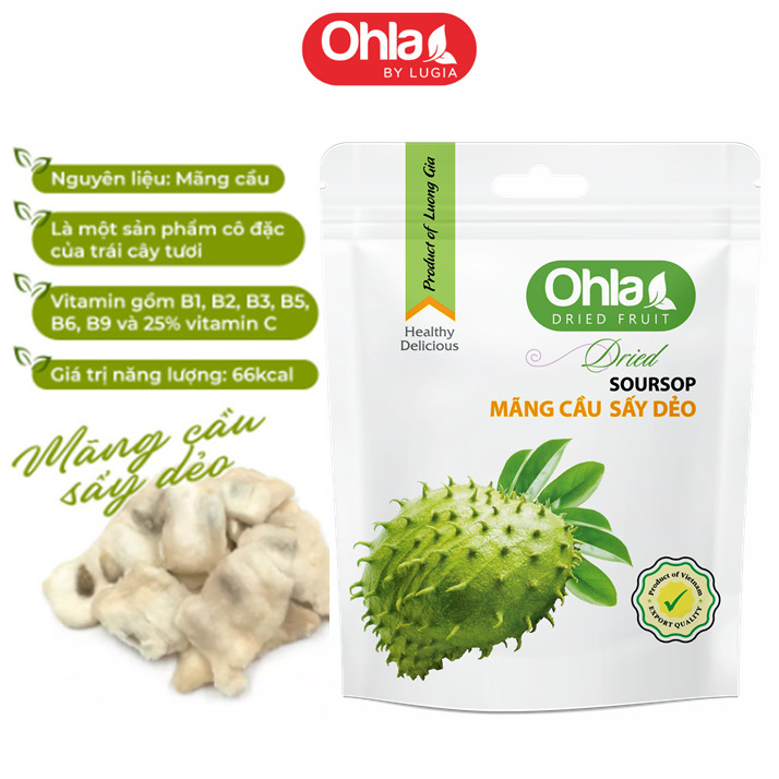 Mãng cầu sấy dẻo Ohla - 100g