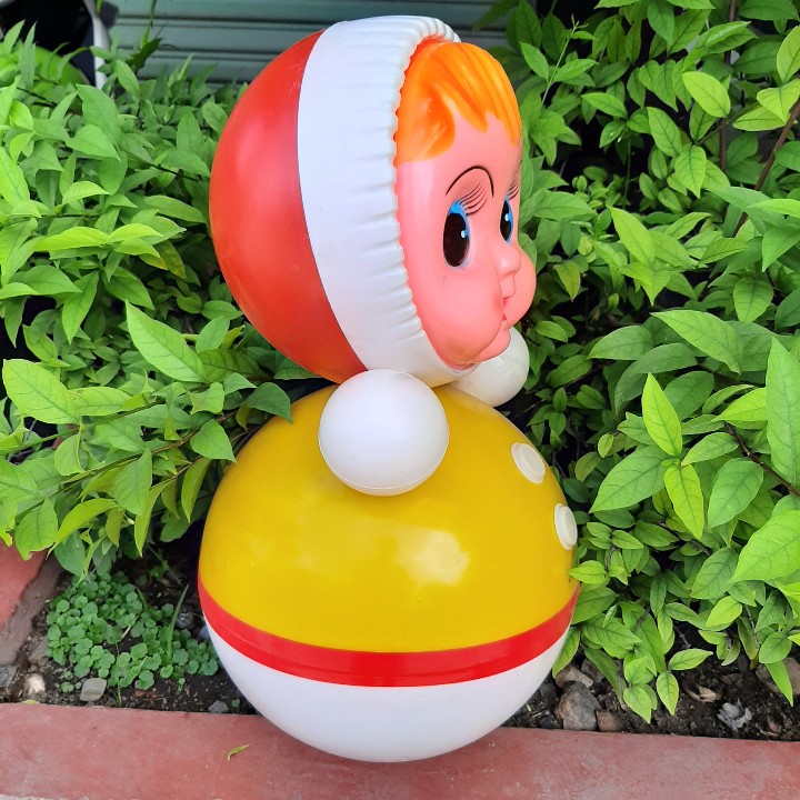 đồ chơi BÚP BÊ NGA LẬT ĐẬT NHỰA CAO 50CM HÀNG VN SẢN XUẤT